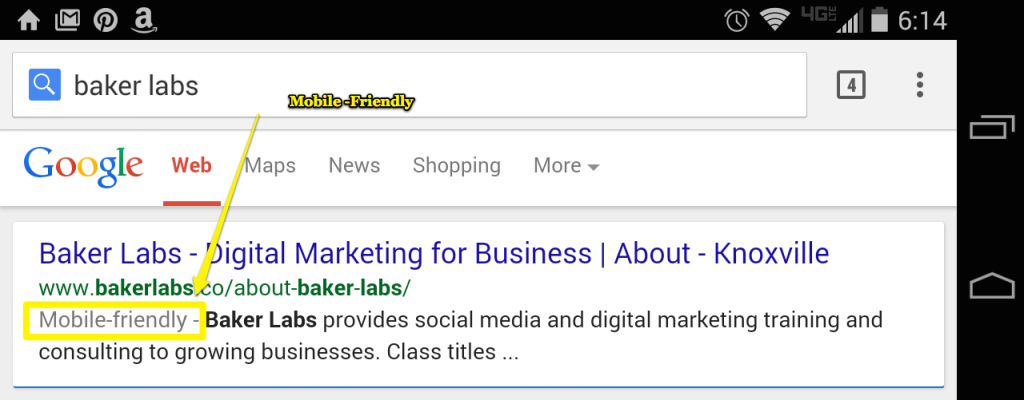 baker labs mobile friendly Google Search Results 2