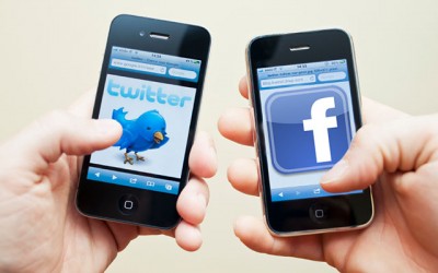 getting started with Facebook and Twitter